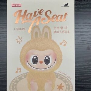 Labubu Kids Plush Toy - Tan
